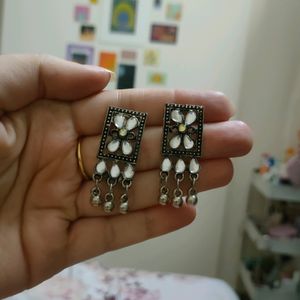 Oxidized Earrings