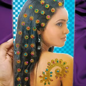 HAIR STICKERS