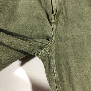 Olive Green Casual Jeans(Women’s)