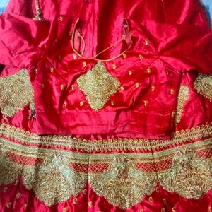 Beautiful Pink Shade Lehnga With Sea Green Dupatta