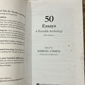 50 Essays By Samuel Cohen