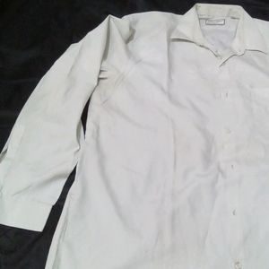 Checked Shirt Having Stain Little Bit