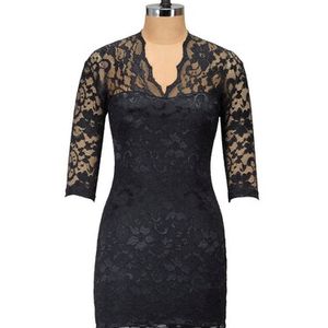 Sexy Gothic Lace Dress