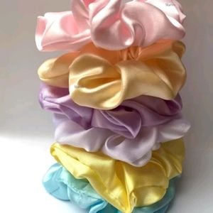 Trending Satin Scrunchies For Women