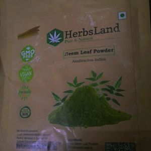 Orange Peel Powder And  Neem Leaf Powde