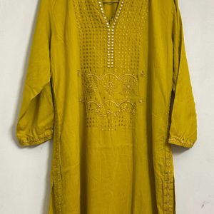 Haldi Kurti For Women