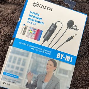 Boya ByM1 Auxiliary Omnidirectional Lavalier Mic