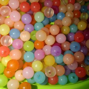 Multi Colour Round Shape Beads