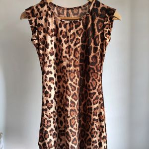 Leopard Print Dress