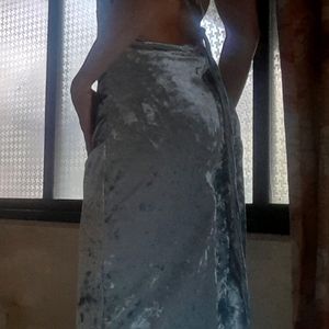 Side Slit Long Gown