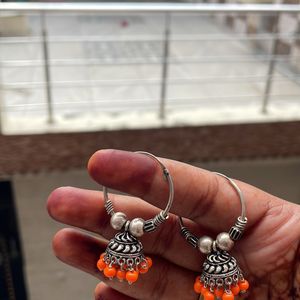 Orange Jhumki