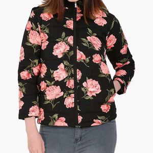 Floral Women Solid Regular Jacket