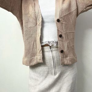 Beige Cardigan