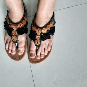 Boho Slippers, Size 37