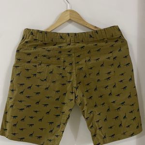 Dino Print Men Shorts