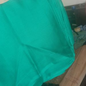 New Simple Green Saree