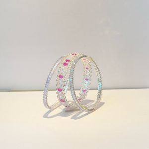 Silver Cocktail Bangles Set