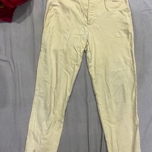 Amber Yellow Trousers