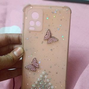 Vivo Y73 Plastic Cover Shimmery