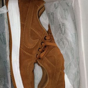 Mens Casual Brown Shoes Uk 8 Size.