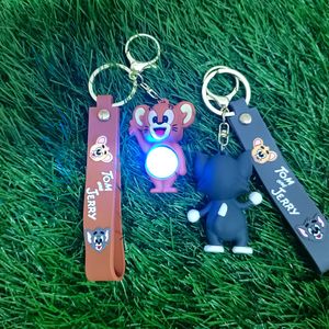 Tom N Jerry Keychains Set