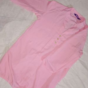 Baby Pink Libasa Tunic Top