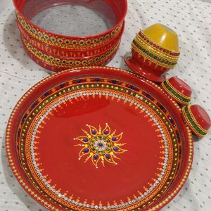 Karwachouth Thali Set