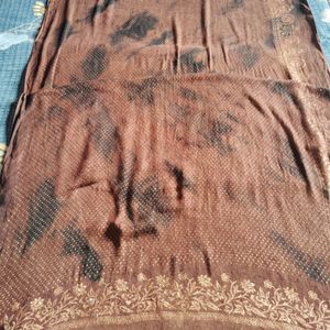 Brown Colour Stole For Winters