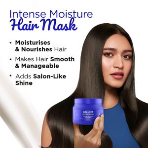 COMBO Of  PBBlunt Moisture Hair Mask + Hydra Serum