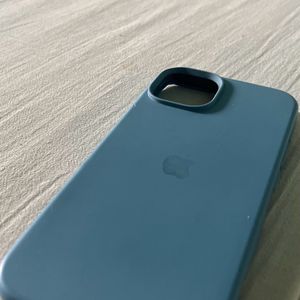 Iphone 13 Blue Silocon Cover 💙