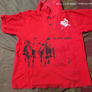 Red Tshirt For Boys