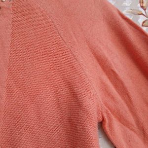 Coral 🪸 Fullsleeve Cardigan Top