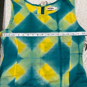 Fab India Tie And Dye Top