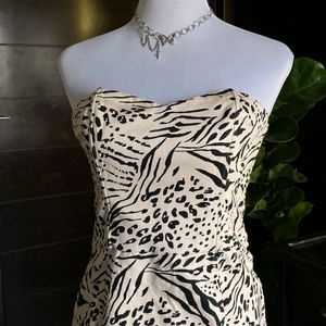 H&M Zebra Print Dress