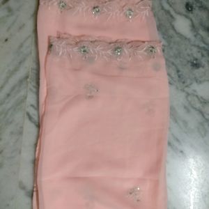 Stone Work Kurta Set With Dupatta