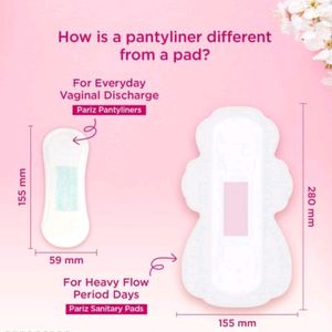 Paree Ultra-Thin Panty Liners for Women♀️🚺