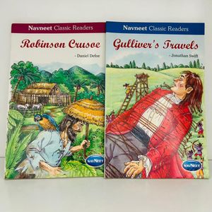 Robinson Crusoe + Gulliver’s Travels Books Combo