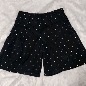 Cotton Tie-up  High Waist Shorts ( New)