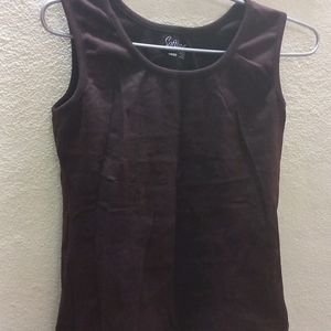 Brown Tank Top