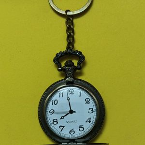 Skull Style Watch Keychain