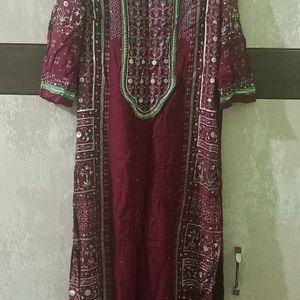 Beautiful Kurti with Sequin Work