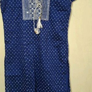 Blue Kurta