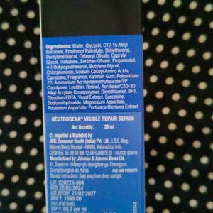 Neutrogena Visible Repair Serum