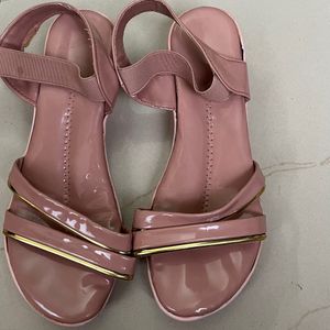 Women Pink Wedge Sandal