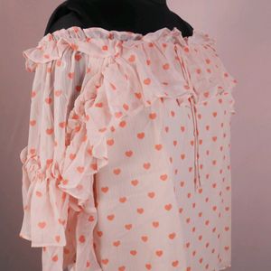 Peach Offshoulder