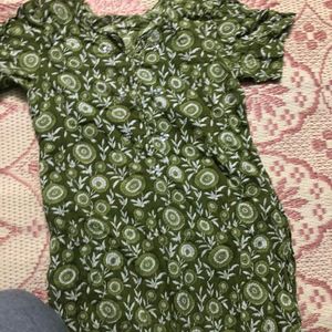 printed kurti with pockets