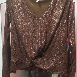 A Sequins Party Wear Top