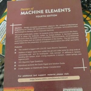 DESIGN OF MACHINE ELEMENTS