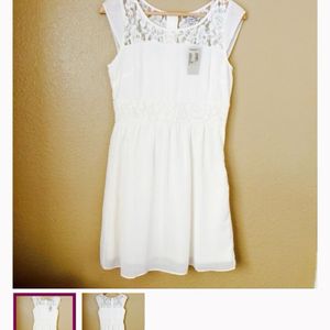 American eagle short sleeve sheer dress