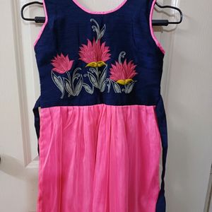 Party Wear And Embroidered Frock